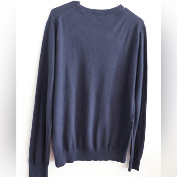 Scotch & Soda Blue Crewneck Sweater - Picture 2 of 5